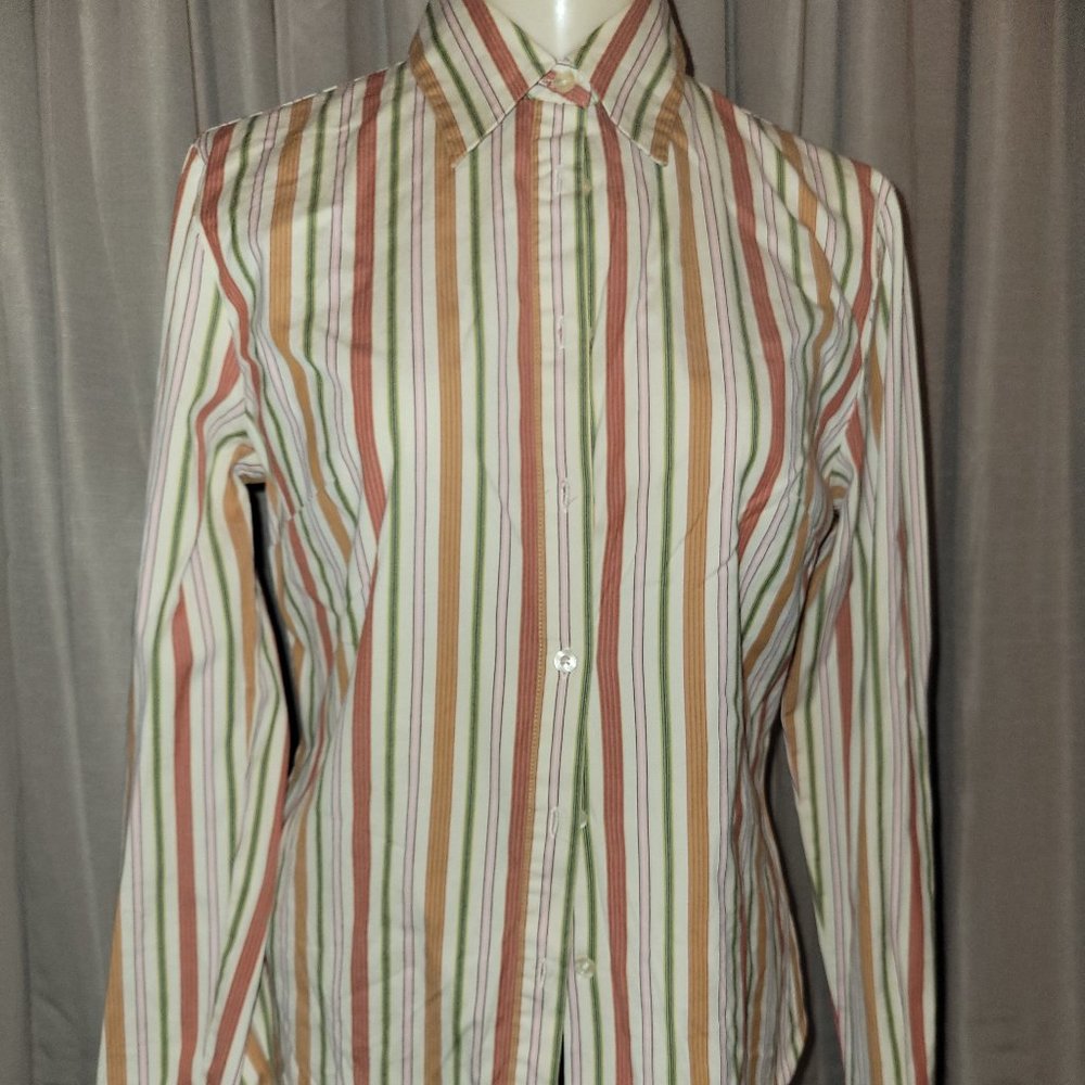 Express long sleeve button down blouse